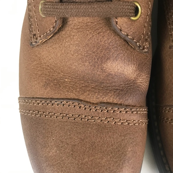 Ralph Lauren LongCliffe Leather Lace Up Boot - 9 - Picture 5 of 8